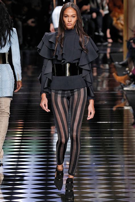 Paris Fashion Week Black Beauties Rule At Balmain Essence