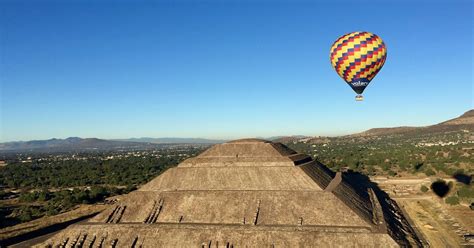 Traditional Hot Air Balloon Trip In Teotihuacán With Optional Round Trip Transportation Musement