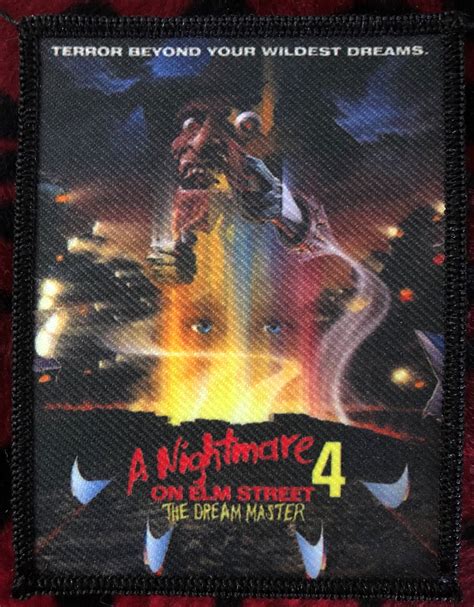 A Nightmare on Elm Street 4 The Dream Master Patch | Scream For Me Inc.