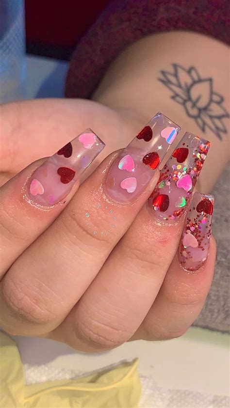 Acrylic Nail Designs For Valentines Day Daily Nail Art And Design