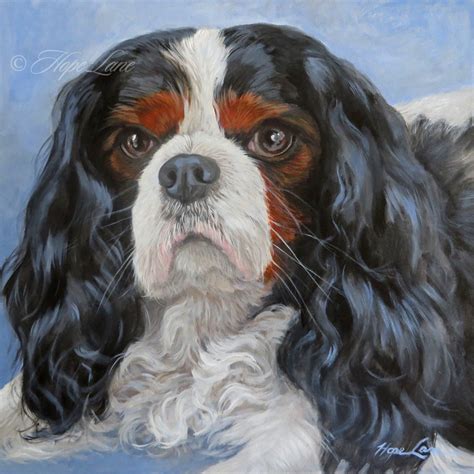 The breed, which appears in many of the great paintings of. | Hope Lane Art