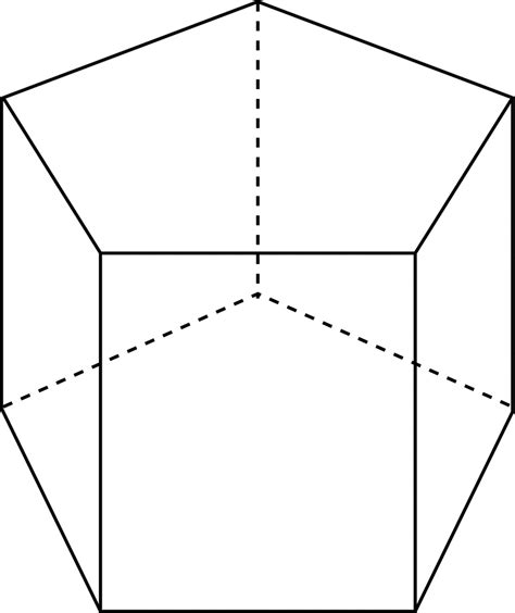 Pentagonal Prism Clipart Etc