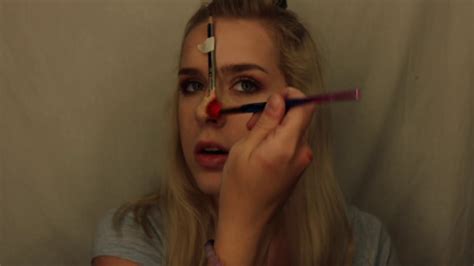 Pencil Through Nose Special Effects Makeup Tutorial Sfx Makeup By Addi
