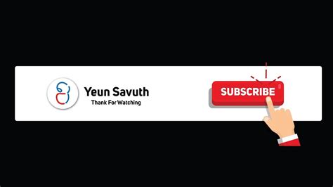 Free Template Animated Youtube Subscribe Button And Bell Icon Youtube