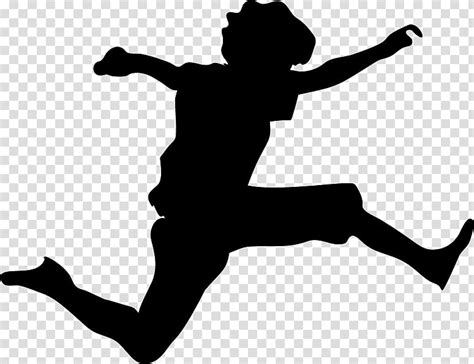 Silhouette Jumping , jump transparent background PNG clipart | PNGGuru