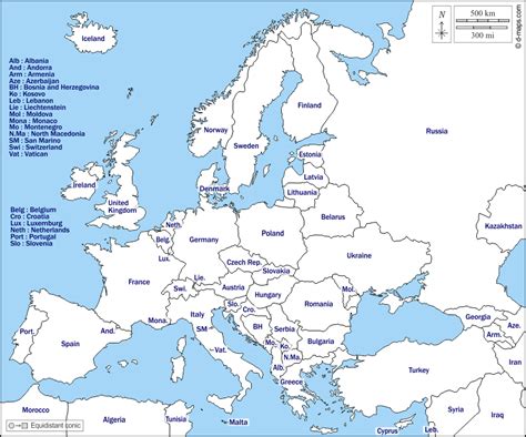 Cartina politica dell'italia con le. Cartina d'Europa