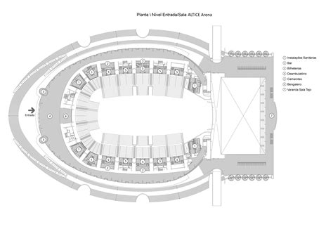 Mapa Altice Arena