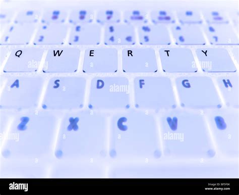 Qwerty Keyboard Stock Photo Alamy
