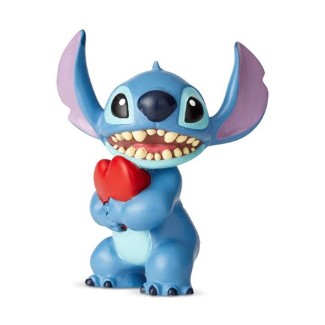 Disney Showcase Stitch With Heart Mini Figurine New With Box Walmart