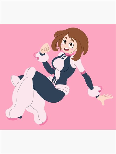 Ochako Uraraka My Hero Academia Soft Photographic Print For Sale By