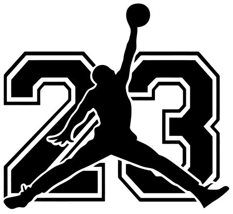 Wall Decal Michael Jordan With Number 23 Wall Sticker Usa
