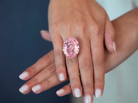 This Pink 59 Carat Diamond Could Be The Most Expensive Ring Ever Sold Self