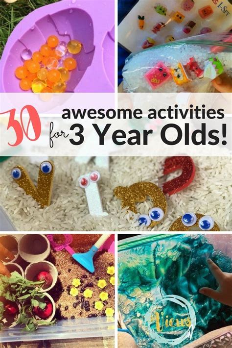 At the age of 4, children are learning to express their. Activities for 3 Year Olds | 3 year old activities ...
