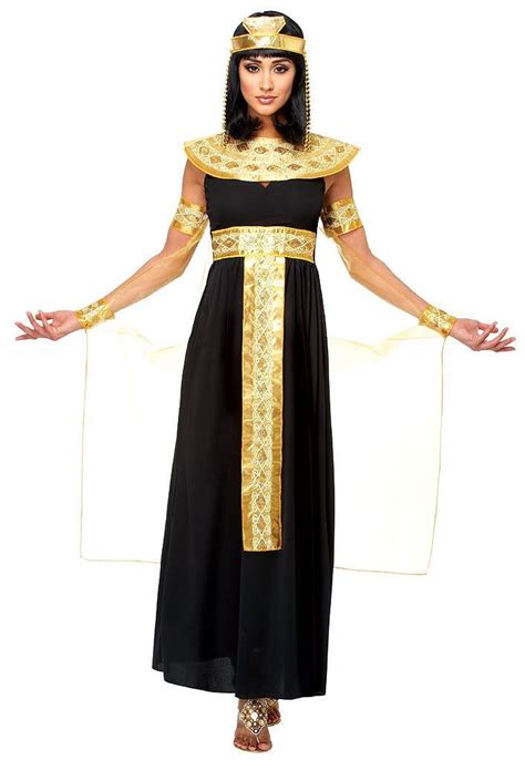 Black Adult Women Lady Cleopatra Egyptian Queen Of The Nile Egyptian Dress Egyptian Woman