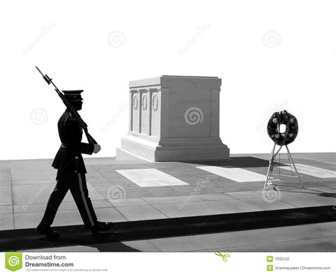 Tomb Of The Unknown Soldier Arlington National Cemetery Stock Photo