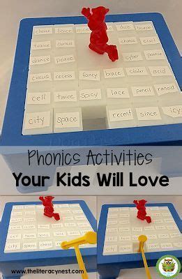 Choose from 7 free online phonics games and practice a range of phonics skills from segmenting and blending, grapheme recognition, word comprehension, and much more! Phonics Activities Your Kids Will Love - The Literacy Nest ...