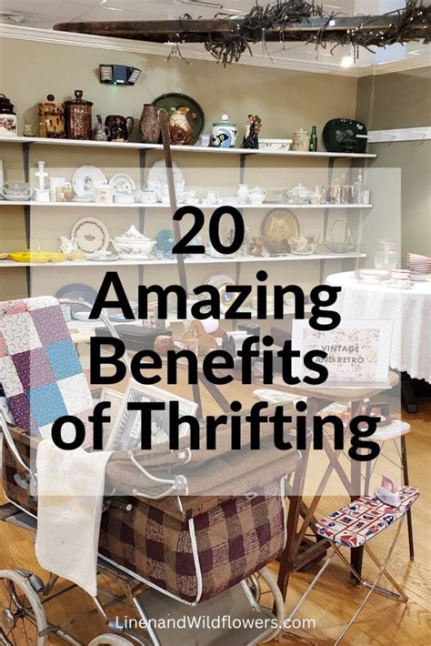 Amazing Benefits Of Thrifting Linen And Wildflowers