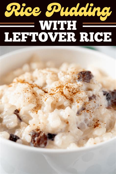 Rice Pudding With Leftover Rice Insanely Good