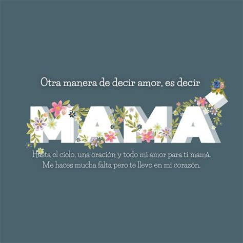 Feliz Día De Las Madres Hasta El Cielo Imágenes Y Frases Para