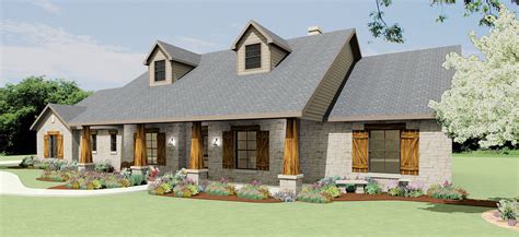 Texas Hill Country Ranch S2786l Texas House Plans Over 700 Proven