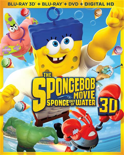 Multi Hoạt Hình Vui Nhộn Gia đình The Spongebob Movie Sponge Out
