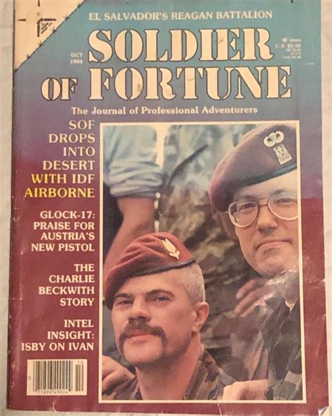 Soldier Of Fortune Oct 1984 Introduces Us To Plastic Perfection A
