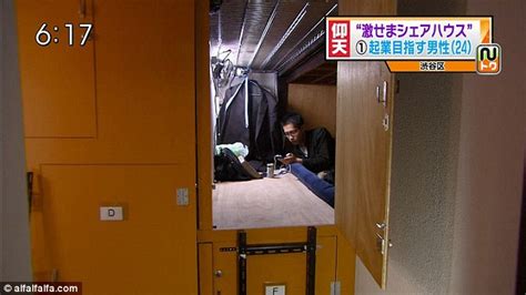 Living In A Box The Tiny Coffin Apartments Of Tokyo Which Cost Up To