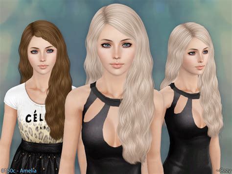 Amelia Hairstyle Set By The Sims Resource Sims 3 Hairs