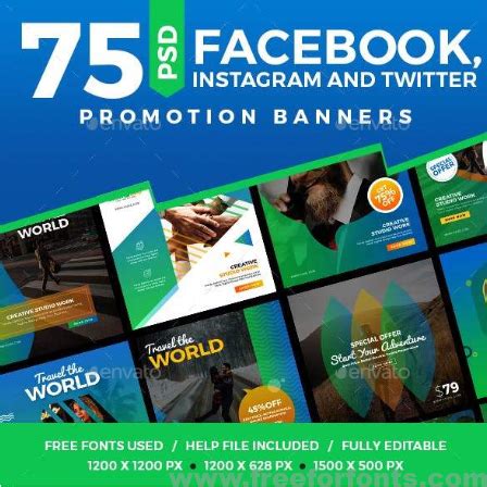 However, there is more to know about read about facebook ad size and specs in 2021. 75 Facebook, Instagram and Twitter Multipurpose Banners ...