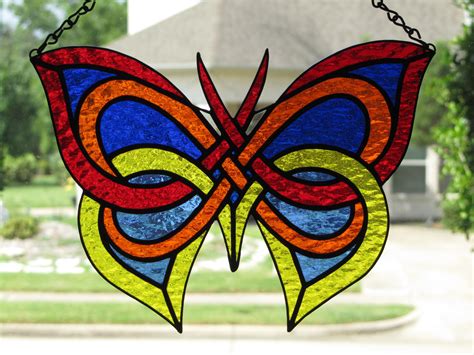 Celtic Butterfly Stained Glass Butterfly Stained Glass Stained