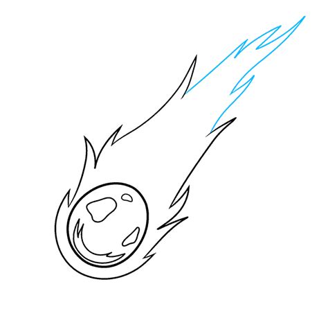 How To Draw A Comet Really Easy Drawing Tutorial