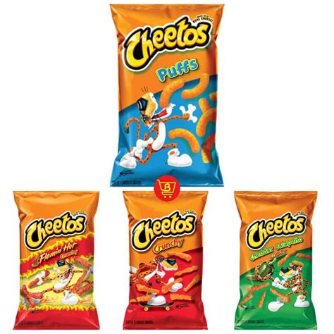 Cheetos Puffs Cheetos Crunchy Cheetos Cheddar Jalapeño Crunchy Flamin Hot Crunchy 9oz8oz