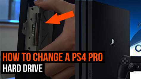 How To Change A Ps4 Pro Hard Drive Youtube