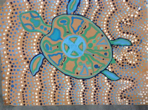Aboriginal Dot Art For The Principle Of Rhythm Students Choose An