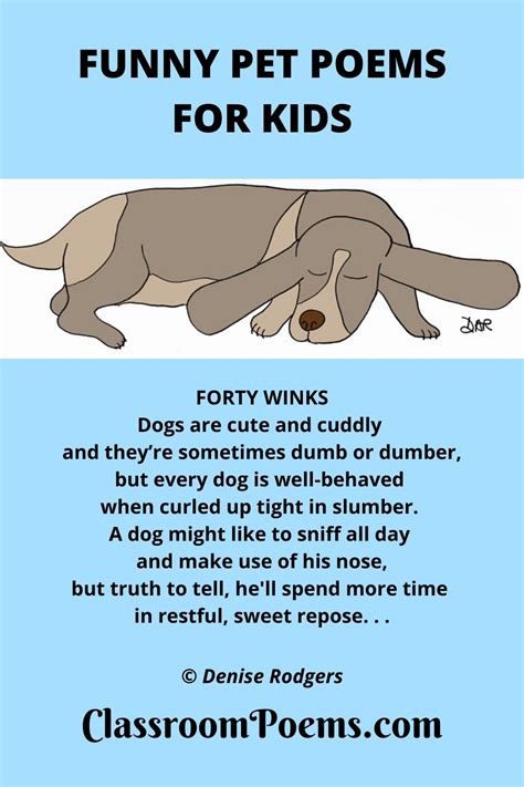 Poems About Animals Funny