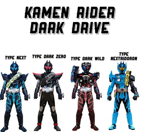 It was released in 2007. Kamen Rider Dark Drive Forms (Edit) : KamenRider