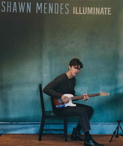 Shawn Mendes Goes Back In Time To Recreate His Illuminate Album Cover