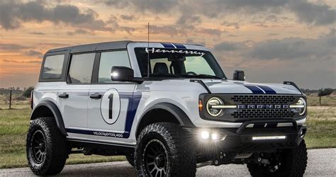 2022 Hennessey Velociraptor 400 Bronco Is Now In Production
