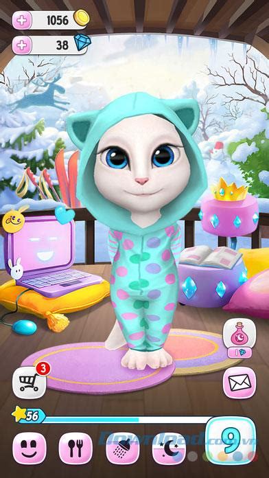 My Talking Angela Cat Farming Game On The Computer