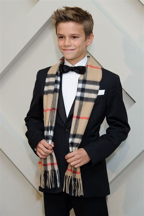 Romeo beckham is an english instagram star and soccer player. Watch Romeo Beckham Dance in Burberry's Holiday Campaign ...