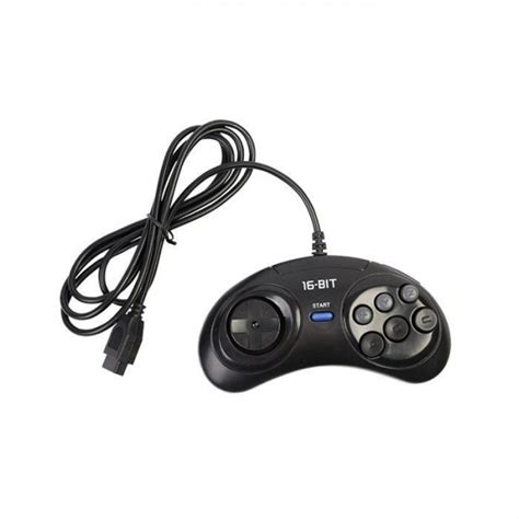 Under Control Sega Megadrive Controller Black Game Products