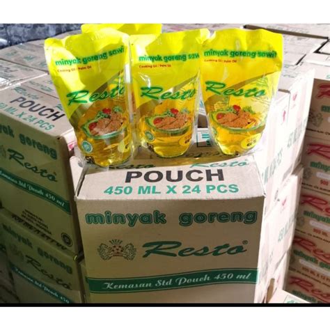 Jual Minyak Goreng Resto 450 Ml Shopee Indonesia