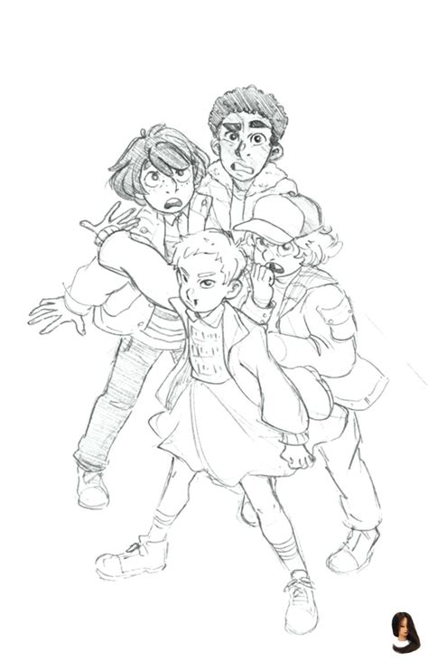 Stranger things characters coloring pages: 1 esslöffel dieses mittels kann ihren dickdarm in nur 2 ...