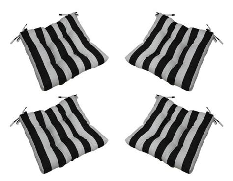 10 best outdoor rocking chairs for relaxing on the patio. Set of 4 Indoor / Outdoor Black and White Stripe Universal