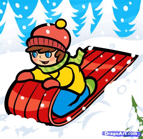 Sledding Cliparts Free Download On Clipartmag