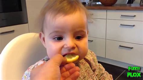 Babies Eating Lemons For The First Time Youtube