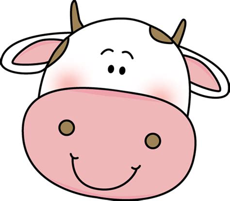 Cartoon Cow Head Clipart Best
