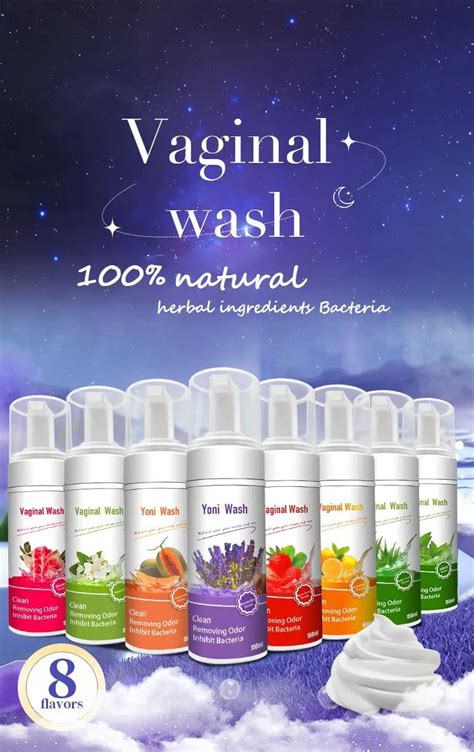 Natural Feminine Care Products Feminine Hygiene Yoni Wash Foam Vaginal Private Area Pure Vaginal