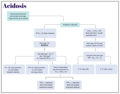 Acidosis Medicine Keys For Mrcps