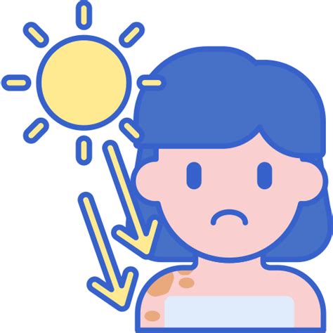 Skin Cancer Flaticons Lineal Color Icon